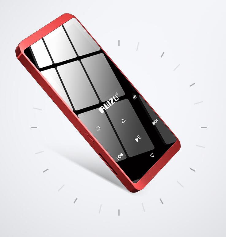 锐族 (RUIZU) D02 8G 黑 带蓝牙外放触摸迷你学生MP3/MP4无损音乐播放器
