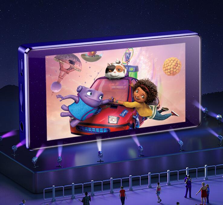 锐族(RUIZU) D20 8G 黑色3.0英寸全屏触摸mp3/mp4全面屏mp5视频播放器无损音乐随身听看小说学英语