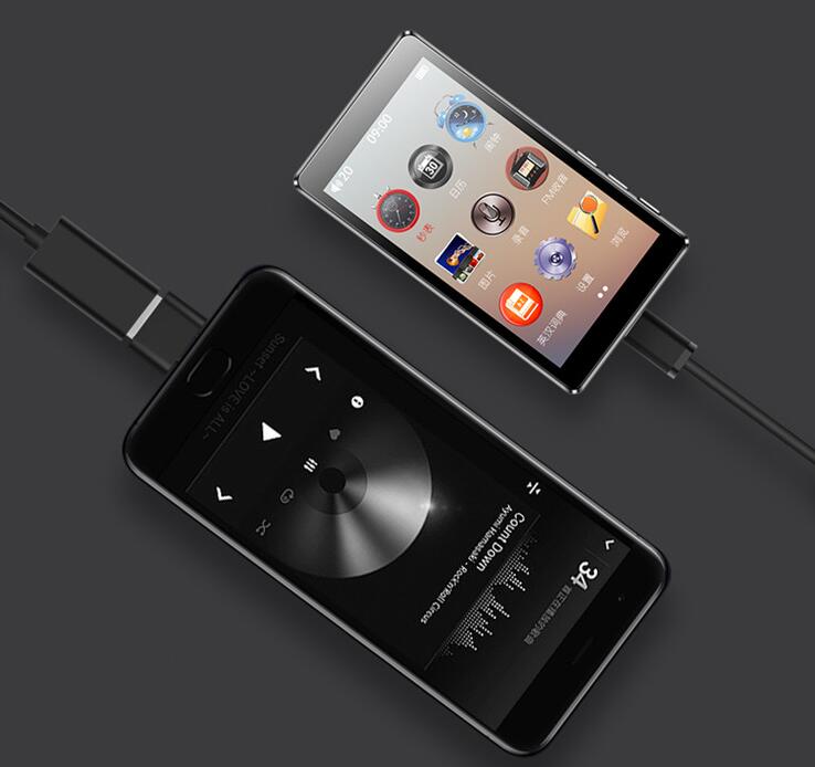 锐族(RUIZU) D20 8G 黑色3.0英寸全屏触摸mp3/mp4全面屏mp5视频播放器无损音乐随身听看小说学英语