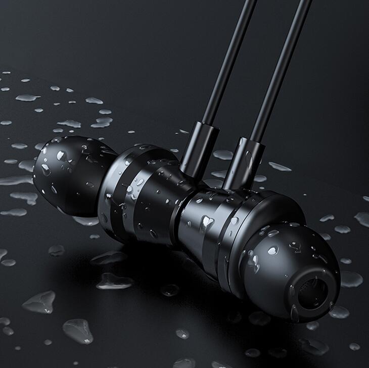 锐族 ruizu F12 WilliamHill官网无线耳机入耳式通用运动挂脖式磁吸长续航苹果华为按键操作