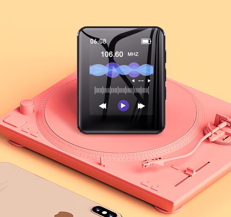 锐族 (RUIZU) M4 4G 黑色 蓝牙外放全面屏1.8英寸mp3/mp4无损HIFI mp5音乐视频播放器学生英语随身听运动