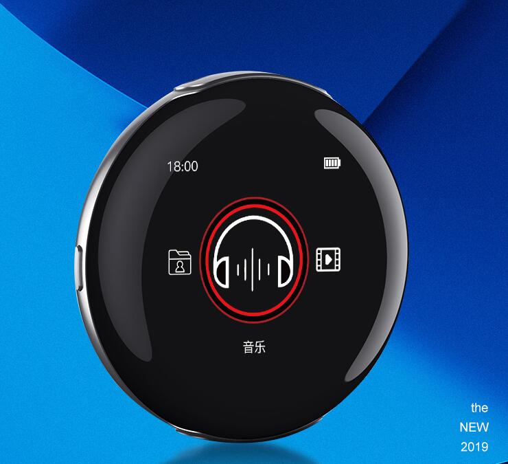 锐族(RUIZU) M1 16G 黑色 蓝牙外放学生迷你便携运动无损音乐播放器mp3/mp4英语听力电子书