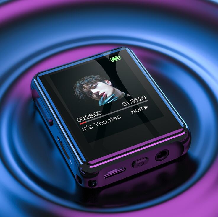 锐族 X85外放插卡全面屏mp3高清无损播放器mp4电子书学生小型迷你随身听便携运动歌词同步