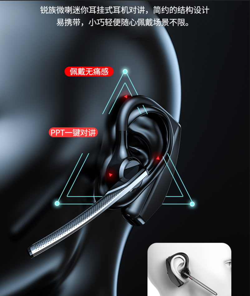 锐族新品微喇对讲耳机蓝牙对讲耳机新品上架WilliamHill官网实时对讲耳机