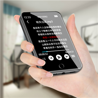 锐族 (RUIZU) M7 4G 黑色 蓝牙外放全面屏2.8英寸mp3/mp4无损HIFI mp5音乐视频播放器学生英语随身听运动