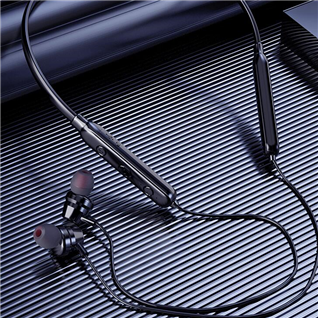 锐族 ruizu F12 WilliamHill官网无线耳机入耳式通用运动挂脖式磁吸长续航苹果华为按键操作