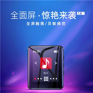 锐族 (RUIZU) M4 4G 黑色 蓝牙外放全面屏1.8英寸mp3/mp4无损HIFI mp5音乐视频播放器学生英语随身听运动